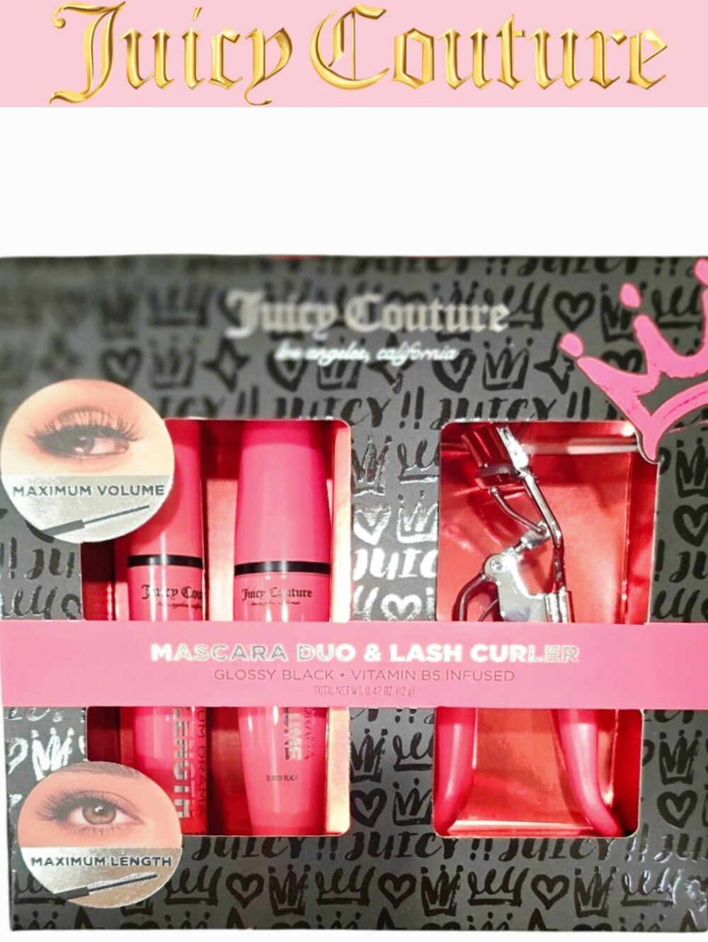 Juicy Couture Mascara Duo & Lash Curler